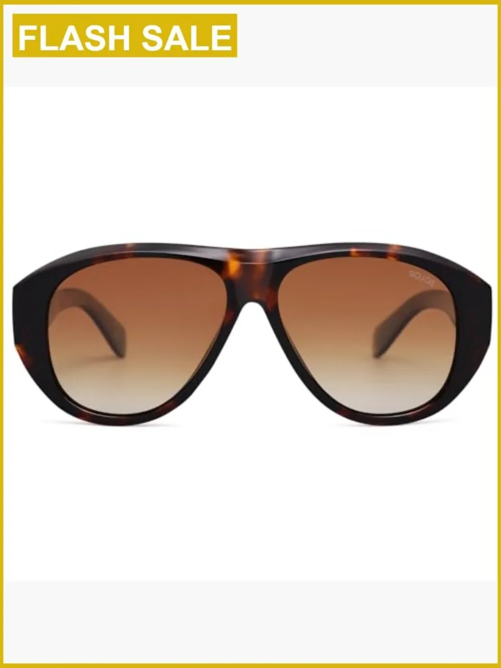 Retro Oversized Polarized Aviator Sunglasses UV Protection